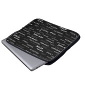 New York City, Brooklyn, Chelsea Buren Laptop Sleeve (Voorkant onderkant)