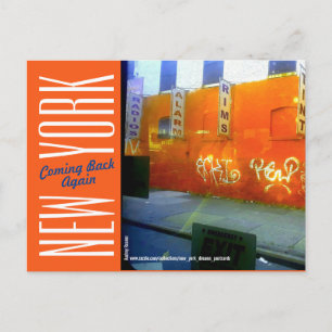 New York City-Brooklyn Streets Briefkaart