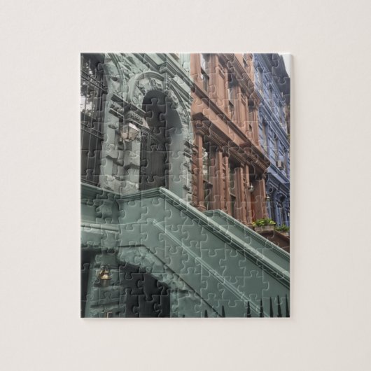 New York City Brownstone Upper West Side NYC Legpuzzel (Verticaal)