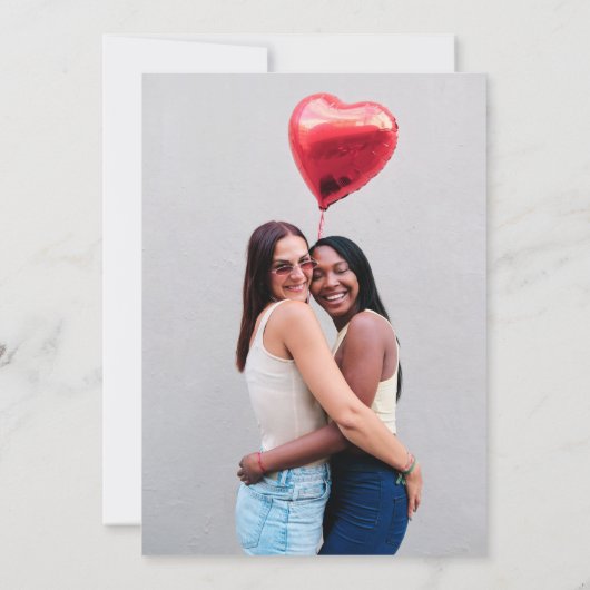 New York City Bruiden redden de datum Save The Date (Achterkant)