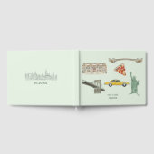 New York City bruiloft Gastenboek (Volledig)