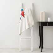 New York City Bubble Letters Sherpa Deken (In situ)