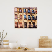 New York City Building Foto Poster (Keuken)