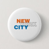 New York City Button (Voorkant)