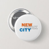 New York City Button (Voorkant /achterkant)