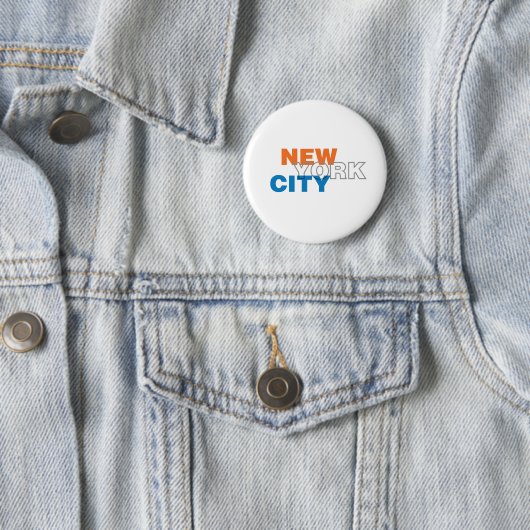 New York City Button (In situ)