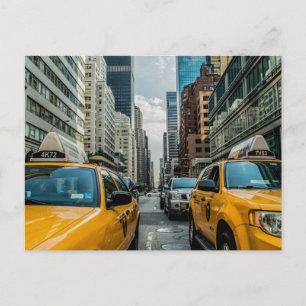 New York City Cabs - Briefkaart