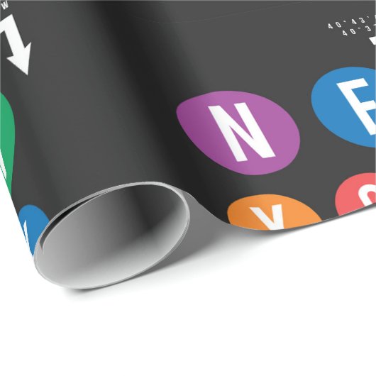 New York City Cadeaupapier (Rol Hoek)