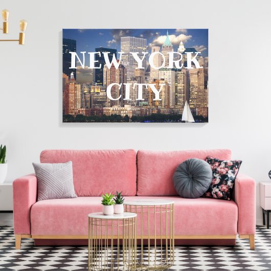 New York City Canvas Afdruk (Insitu (Woonkamer))