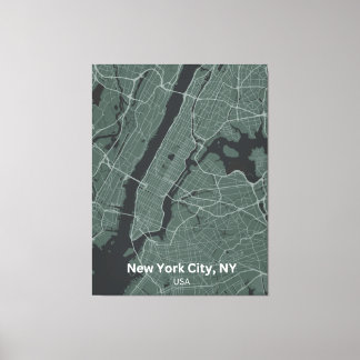 New York City Canvas Afdruk