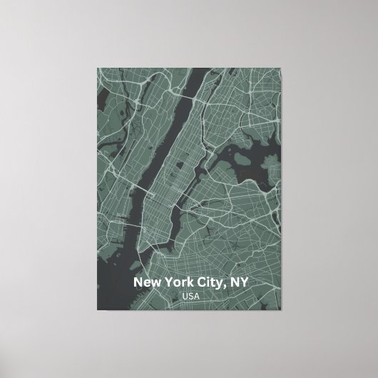 New York City Canvas Afdruk (Voorkant)