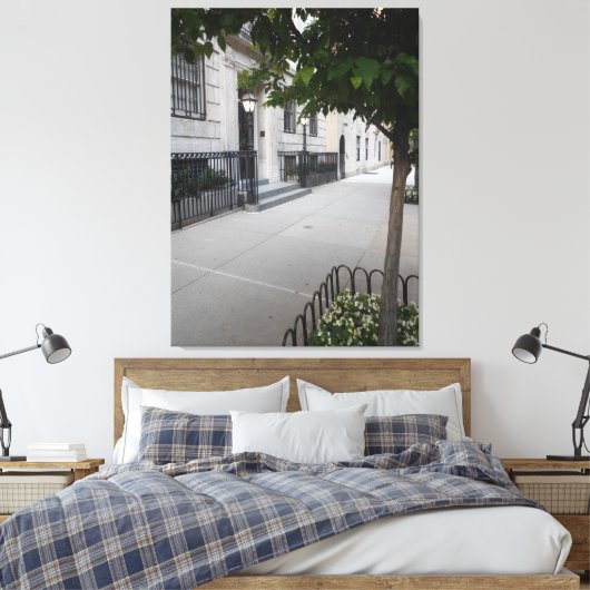 New York City Canvas Afdruk (Insitu (Slaapkamer))