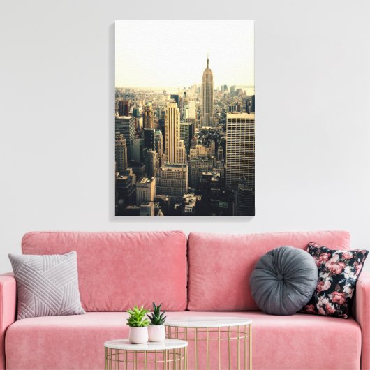New York City Canvas Afdruk (Insitu (Woonkamer))