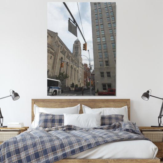 New York City Canvas Afdruk (Insitu (Slaapkamer))