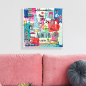 New York City Canvas Afdruk (Insitu (Woonkamer))