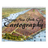 New York City Cartografie Agenda Kalender (Hoes)