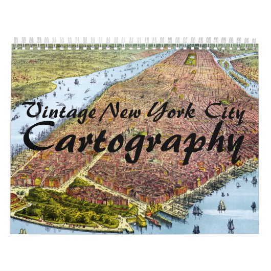 New York City Cartography Calendar (2015) Kalender (Hoes)