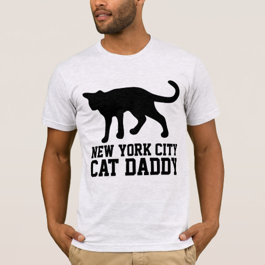 NEW YORK CITY CAT DADDY T-shirts (Voorkant)