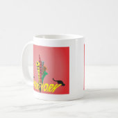 New York City cat Koffiemok (Voorkant links)