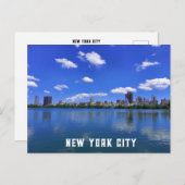 New York City - Centra Park view Briefkaart (Voorkant / Achterkant)