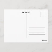 New York City - Centra Park view Briefkaart (Achterkant)