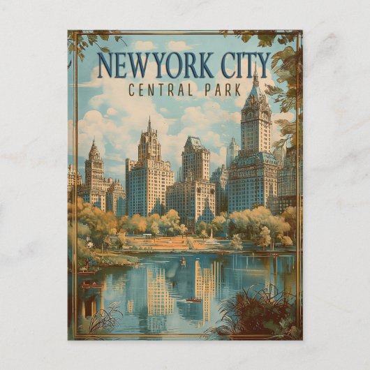 New York City | Centraal Park Briefkaart (Voorkant)