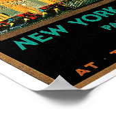 New York City Central Building Travel Art Poster (Hoek)