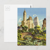 New York City Central Park Briefkaart (Voorkant / Achterkant)