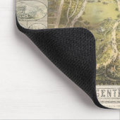  New York City Central Park Map, 1863 Muismat (Hoek)