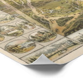  New York City Central Park Map, 1863 Poster (Hoek)