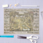  New York City Central Park Map ontkoppeling Tissuepapier (Craft)