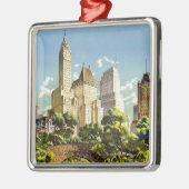 New York City Central Park Metalen Ornament (Links)