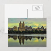 New York City Central Park Skyline Briefkaart (Voorkant / Achterkant)