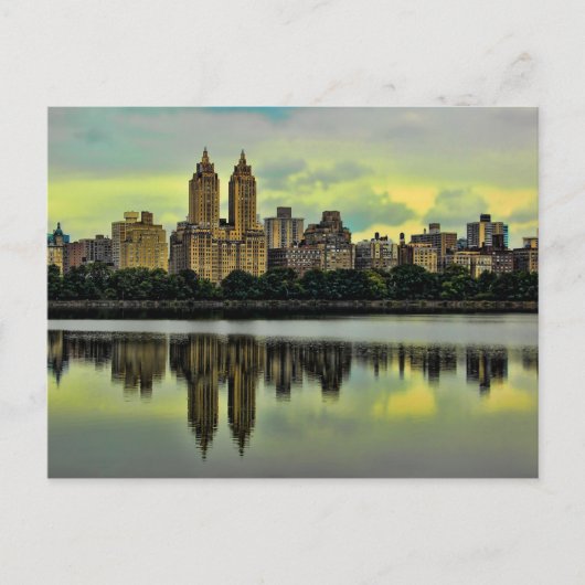 New York City Central Park Skyline Briefkaart (Voorkant)