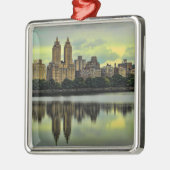 New York City Central Park Skyline Metalen Ornament (Links)
