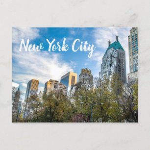 New York City Central Park South Briefkaart