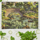 New York City Central Park Theedoek (Gevouwen)