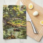 New York City Central Park Theedoek (Quarter Fold)