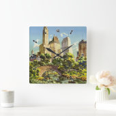 New York City Central Park Vierkante Klok (Huis)