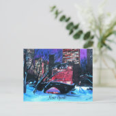 New York City - Central Park Winter Briefkaart (Staand voorkant)