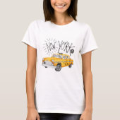 New York City Checker Cab T-shirt (Voorkant)
