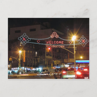 New York City Chinatown Briefkaart