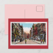 New York City Chinatown Mott Street Briefkaart (Voorkant / Achterkant)