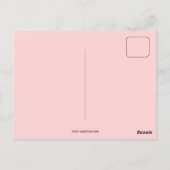 New York City Chinatown Mott Street Briefkaart (Achterkant)