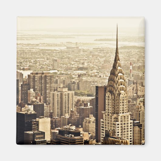 New York City - Chrysler Building Magneet (Voorkant)