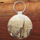 New York City - Chrysler Building Sleutelhanger (Voorkant)