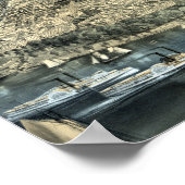  New York City Circa 1850 Poster (Hoek)