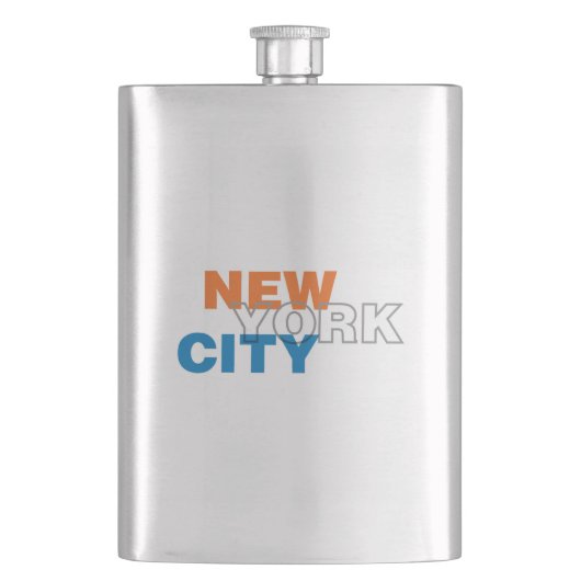 New York City Classic Flask Flacon (Voorkant)