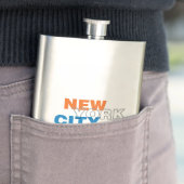 New York City Classic Flask Flacon (Voorbeeld)