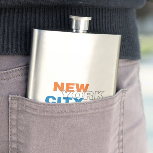 New York City Classic Flask Flacon (Voorbeeld)